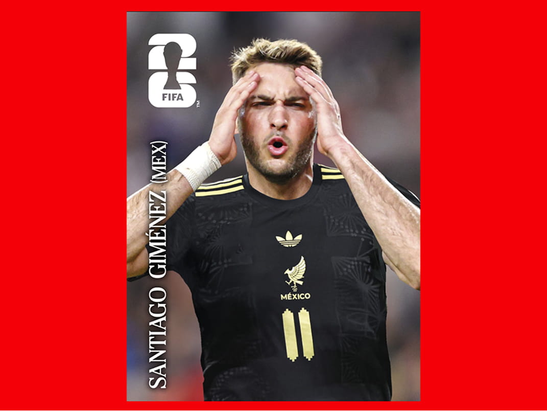 Figuritas individuales de Yamal, Giménez, Kimmich, Kane, Gvardiol, Valverde, Lerma, Valencia, E. Martínez, Van Dijk, Davies, Magalhães, Camavinga, L. Martínez