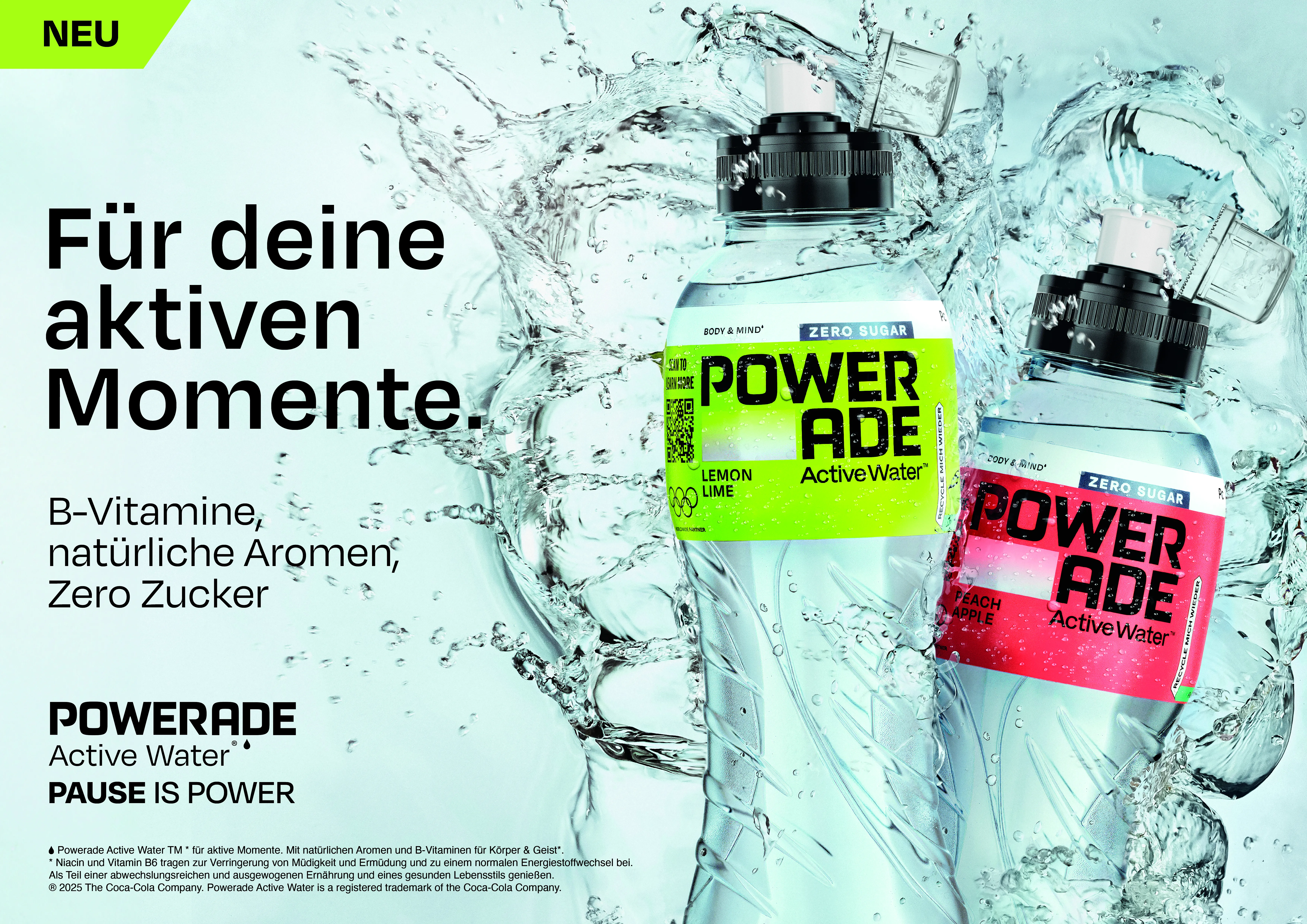 Powerade Active Water