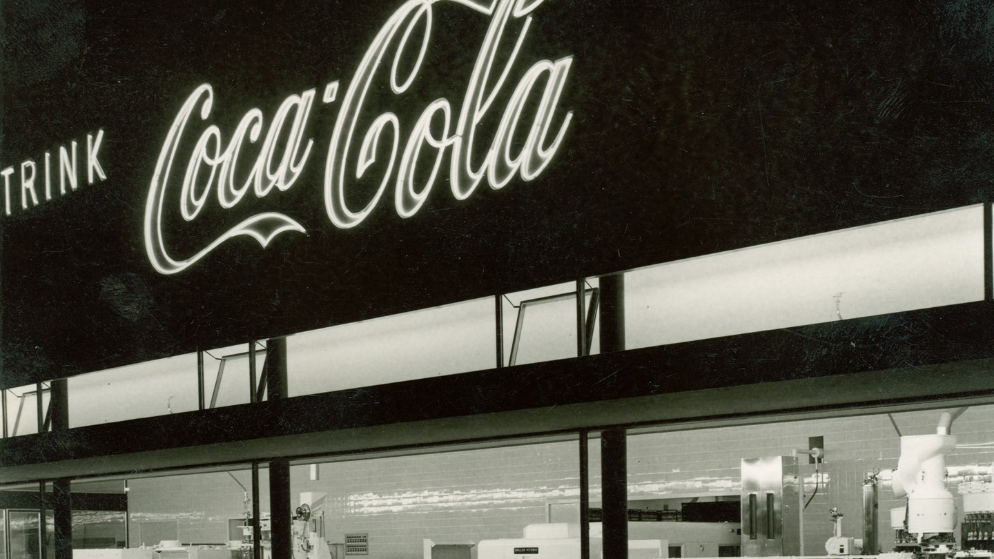 Coca-Cola Leuchtschild