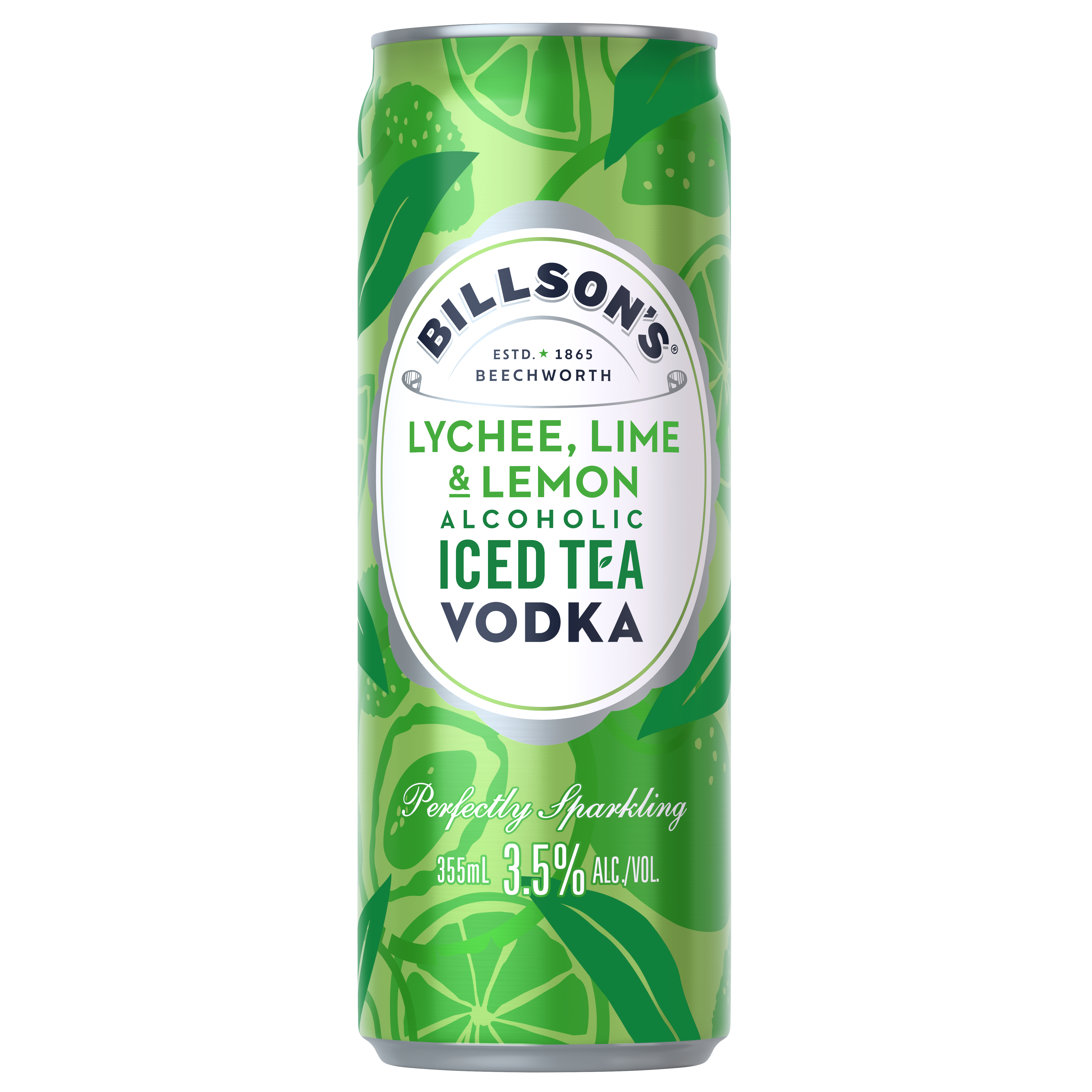 Billson’s Vodka Iced Tea with Lychee, Lime & Lemon
