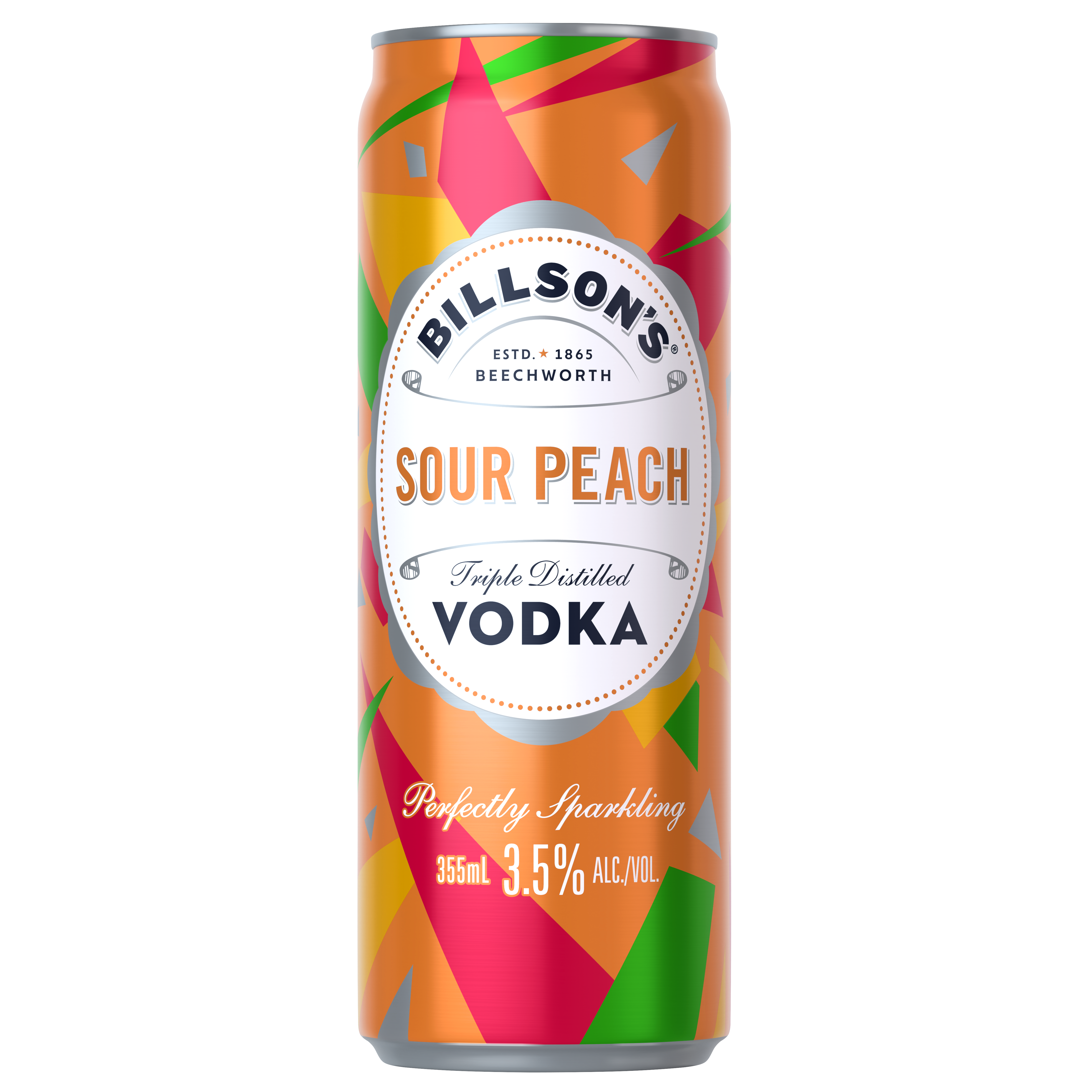 Billson’s Vodka with Sour Peach