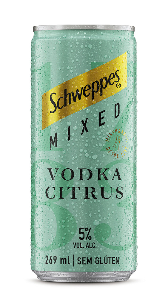 Schweppes Premium Drink Vodka & Citrus