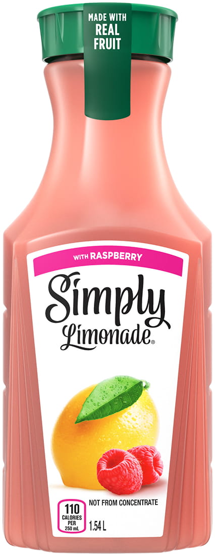 Simply Lemonade® with Raspberry bottle