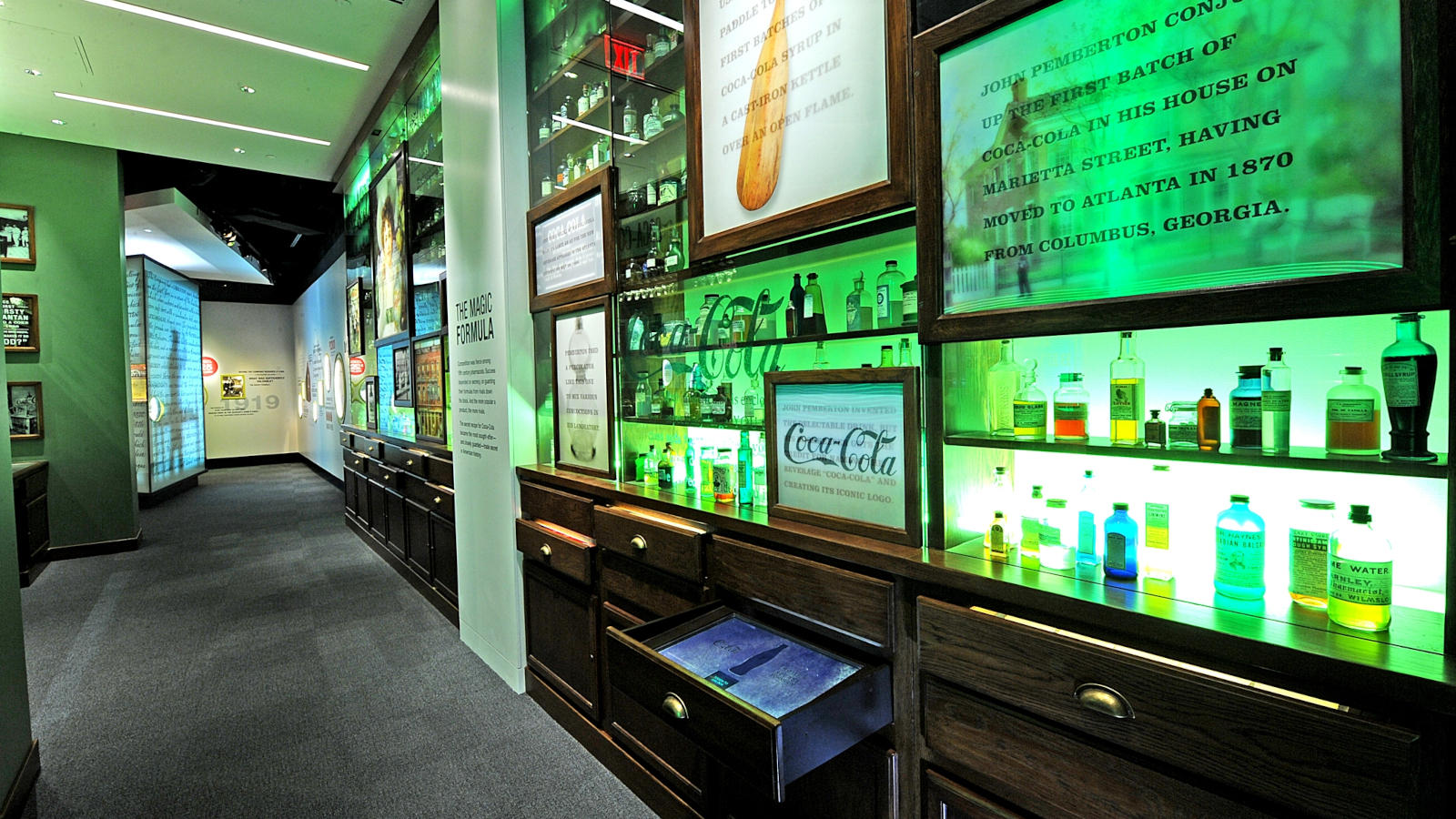 Coca-Cola Rezeptur Ausstellung