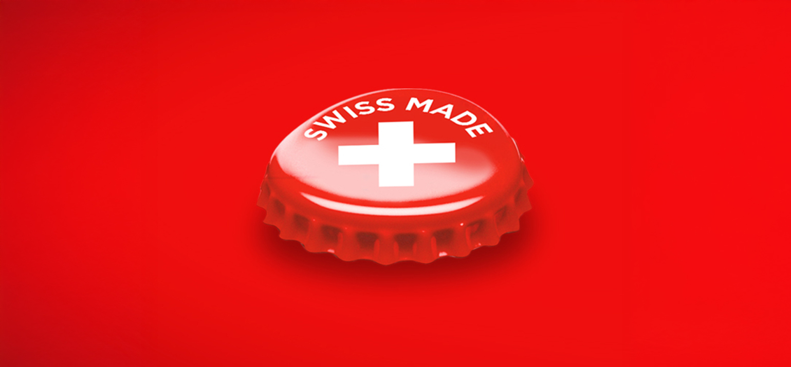 Flaschendeckel Swiss Made