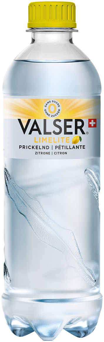 Bouteille Valser pétillante citron
