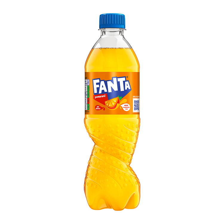 Fanta Pomeranč PET lahev