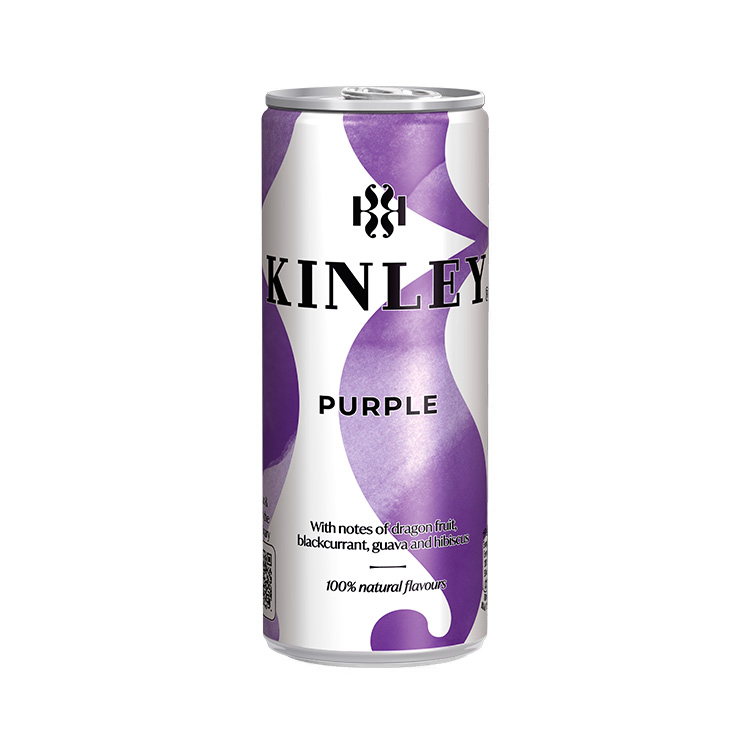 Kinley Purple v plechovke