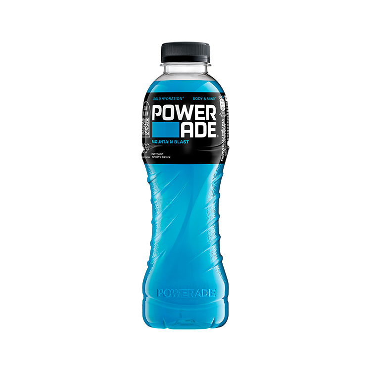 Powerade Mountain Blast sportovní izotonický nápoj PET lahev