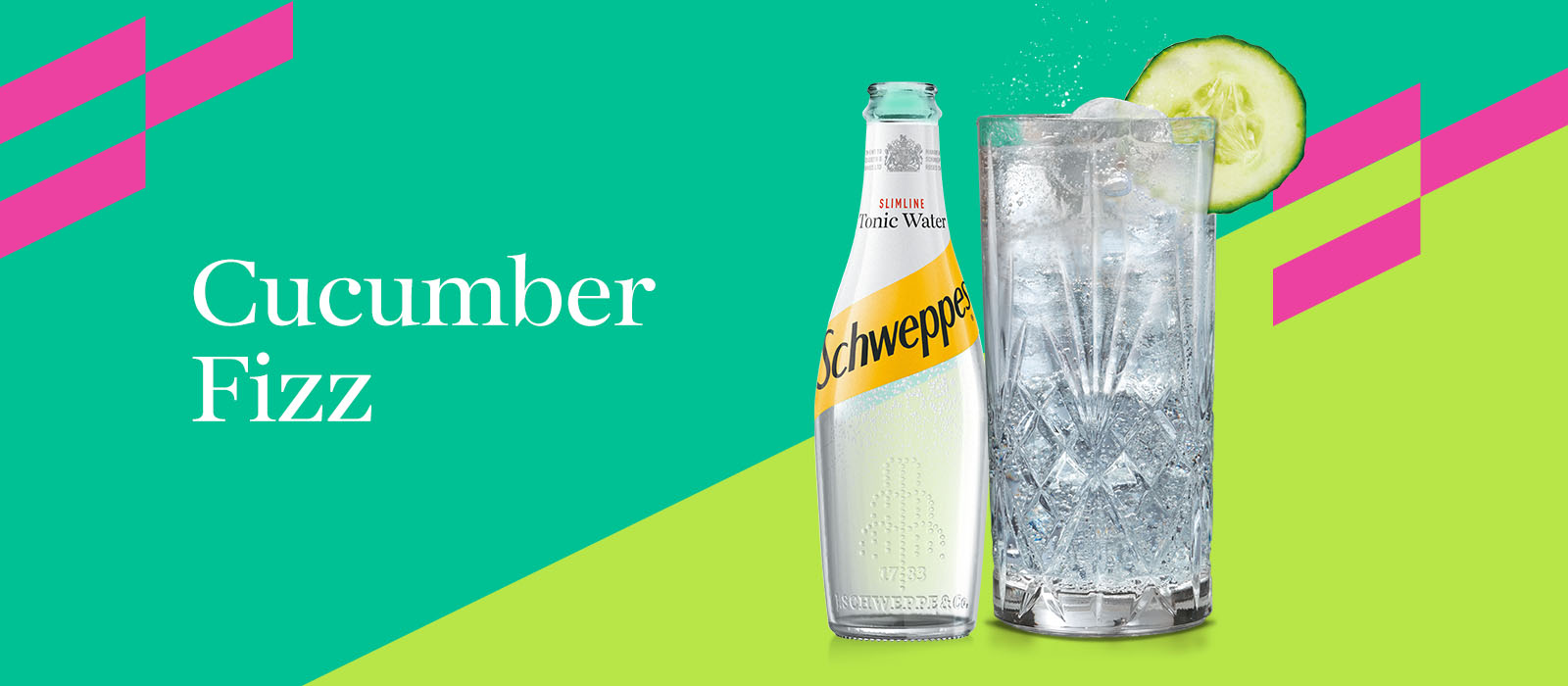 schweppes cucumber gin fizz recipe