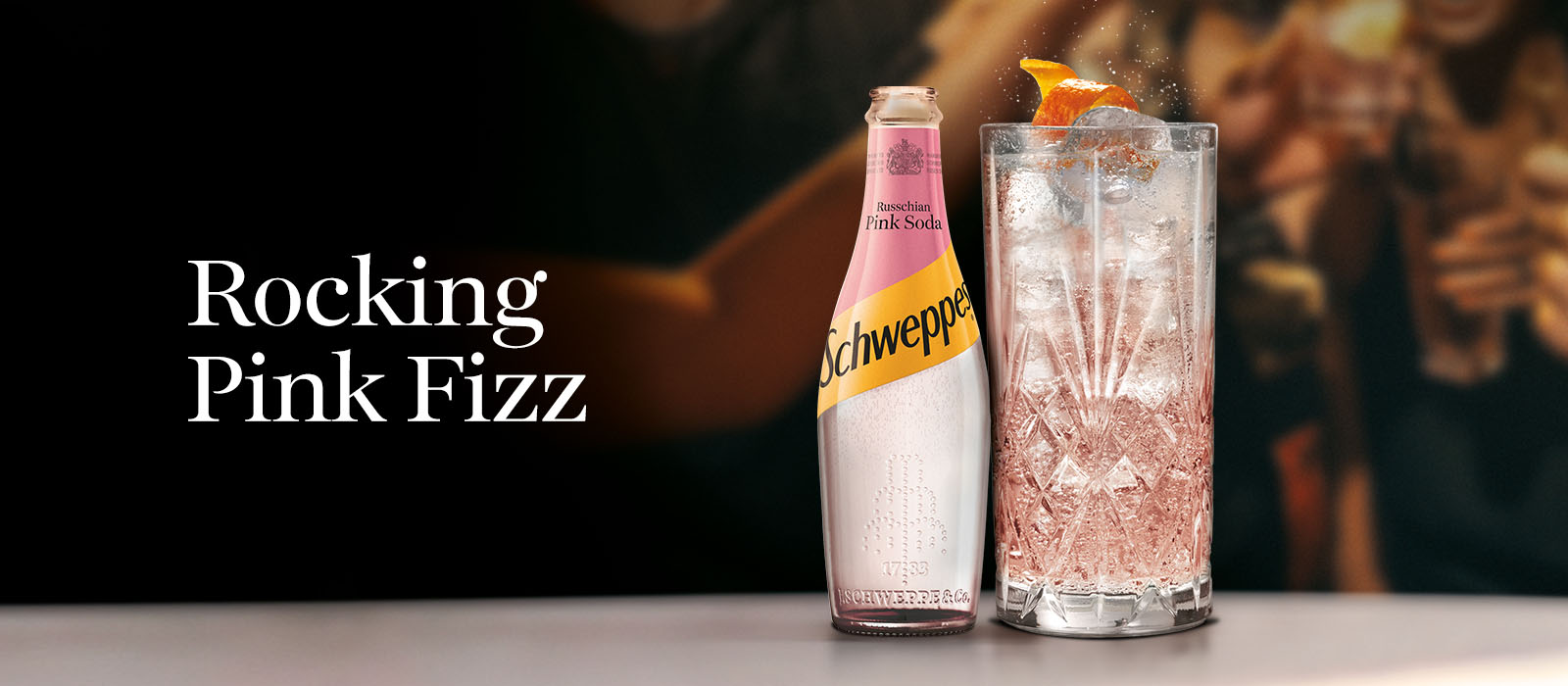 rocking pink fizz schweppes recipe
