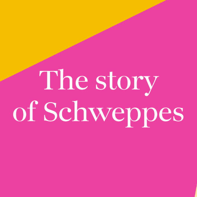schweppes our history