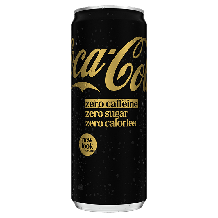 Coca-Cola Zero Sugar can on white background