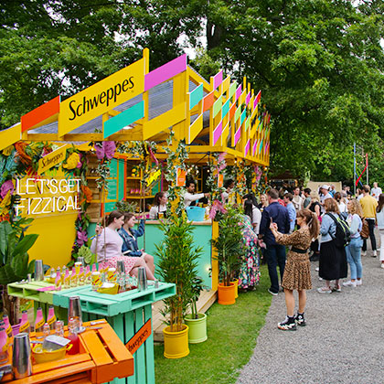 people at taste of dublin festival
