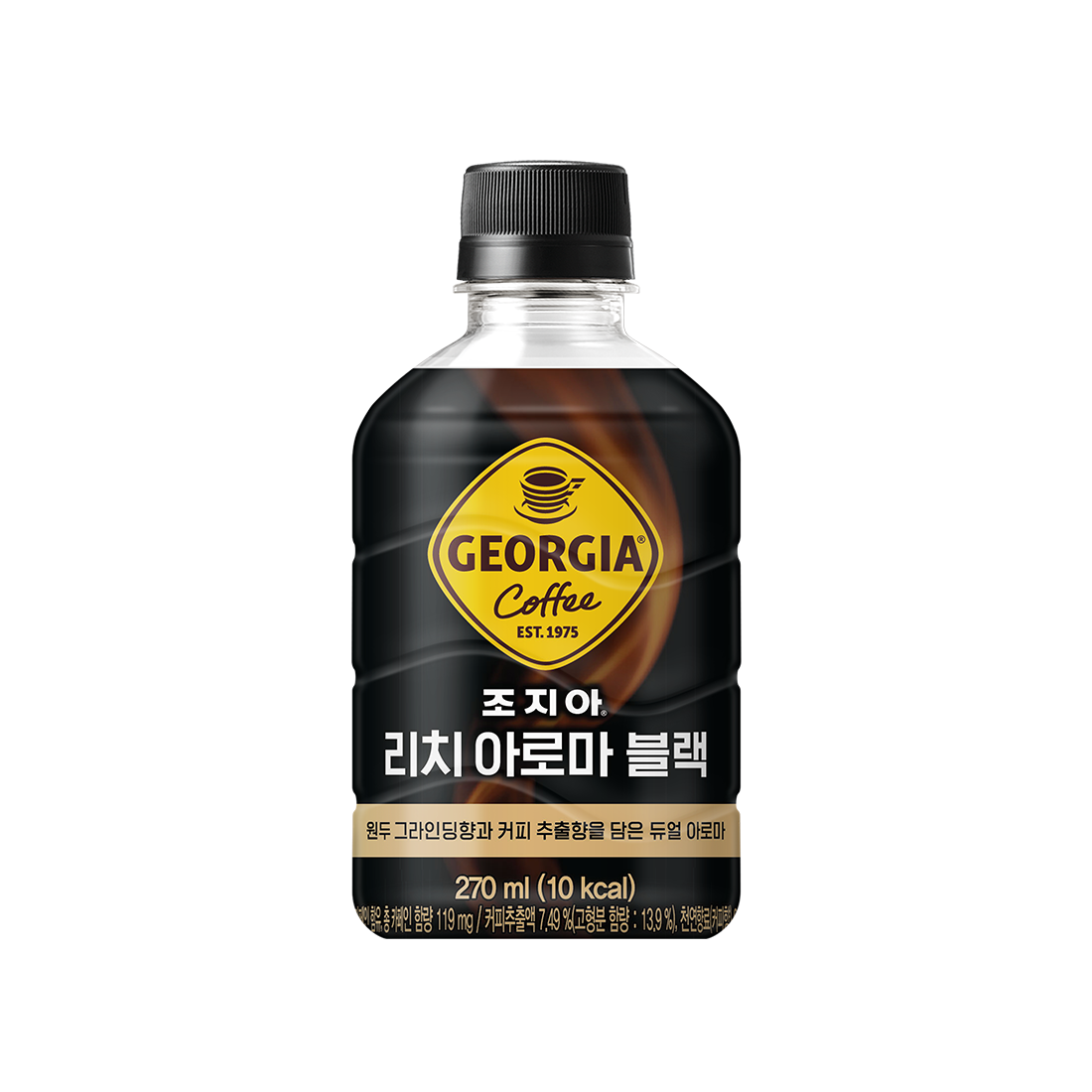 조지아 리치 아로마 블랙 팩샷