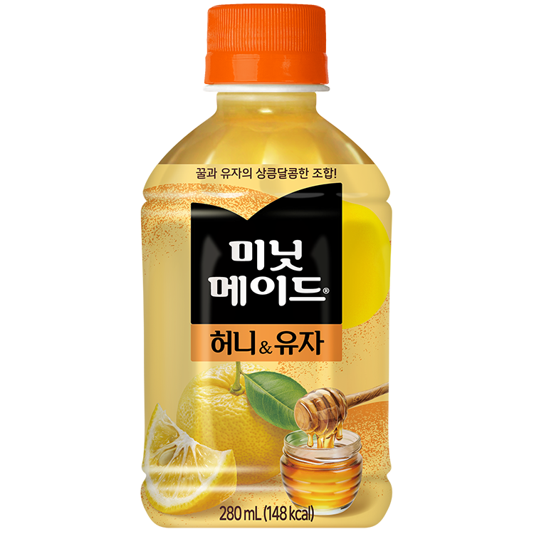 미닛메이드 허니&유자 350ml 제품 사진