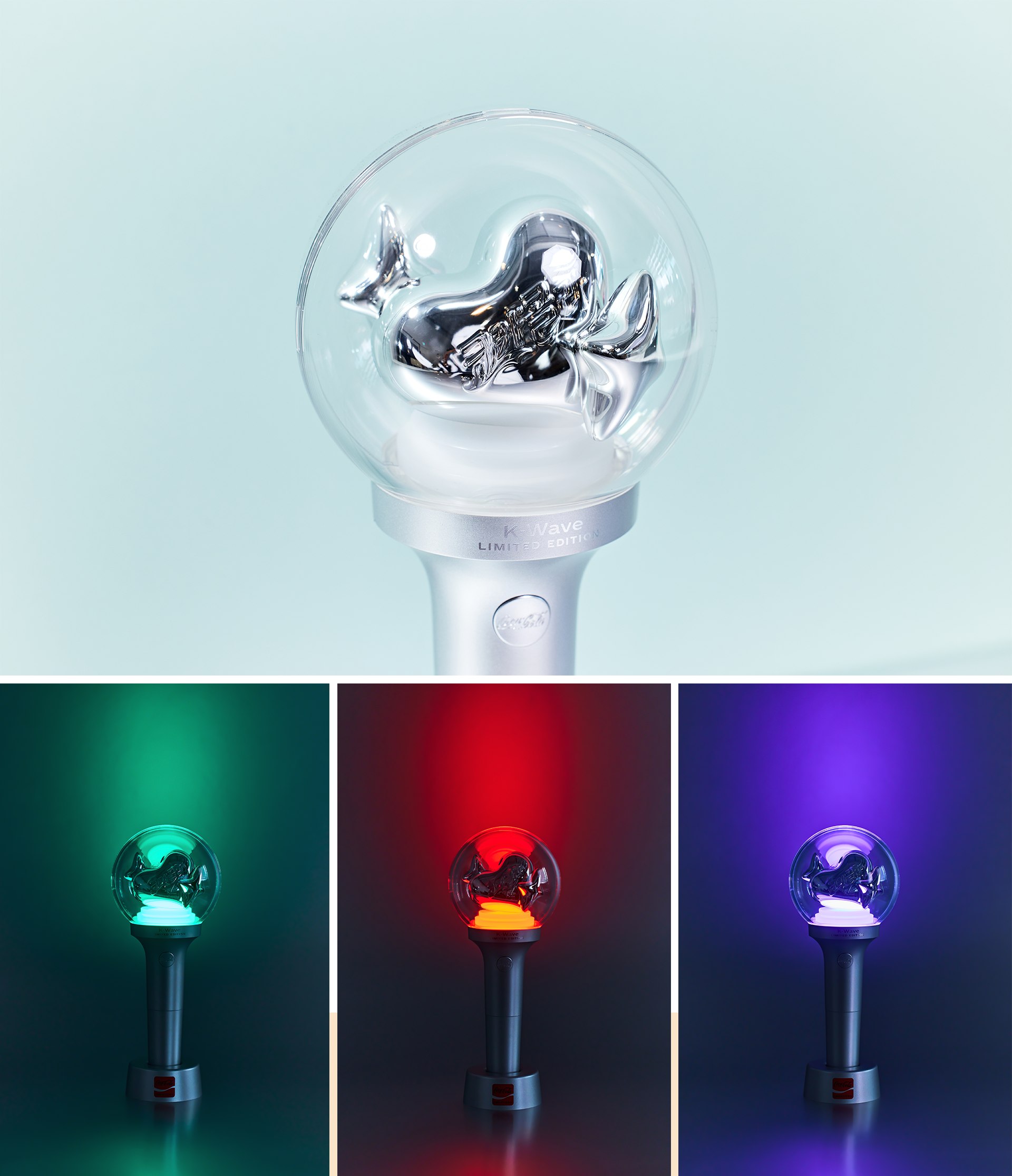Kwave 컬러는 그린과 퍼플이 메인입니다. 파랑색 컬러 추가 캡쳐처리해주신 부분은 삭제해주시기 바랍니다.