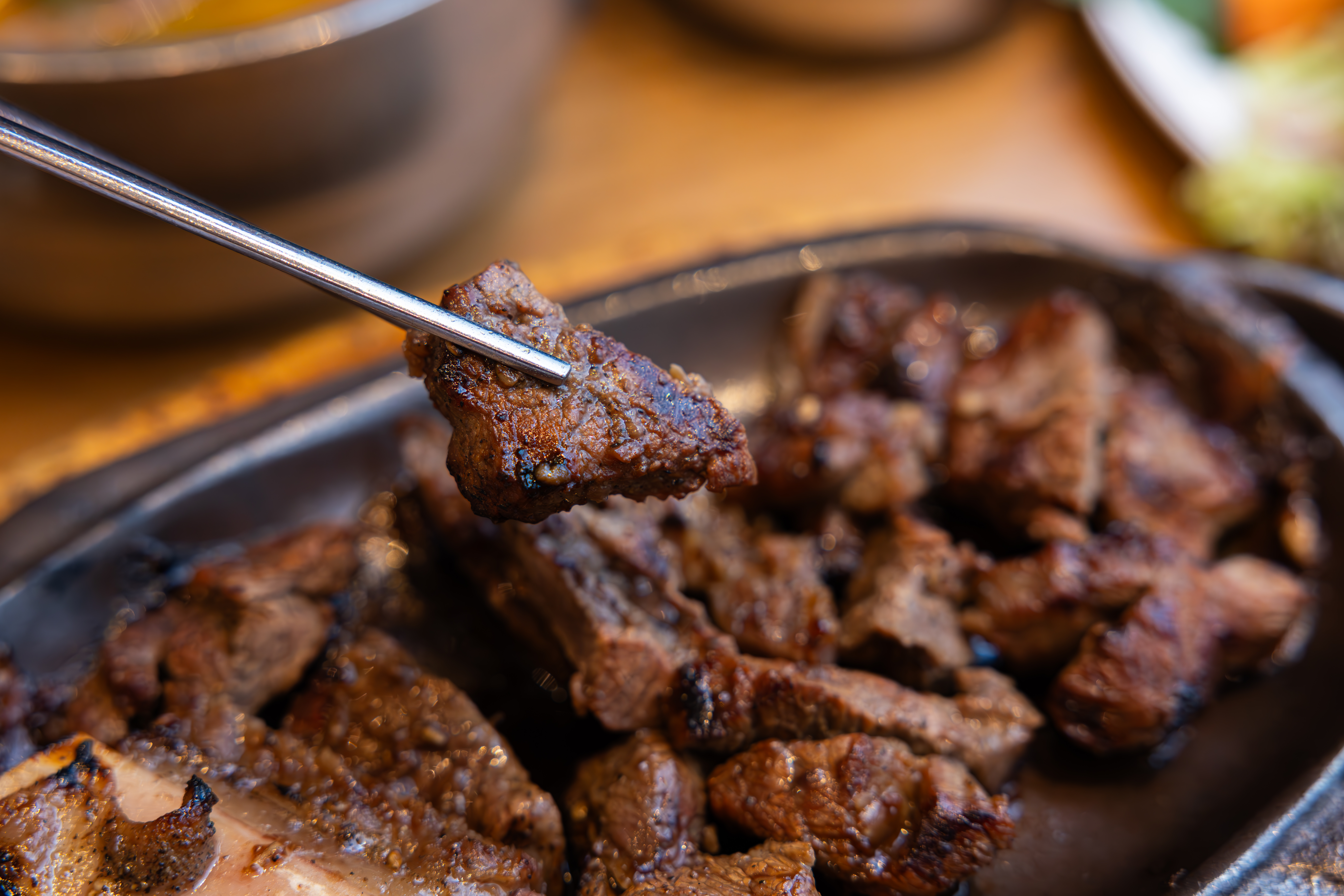 장수갈비집본가의 대표 메뉴 장수갈비
