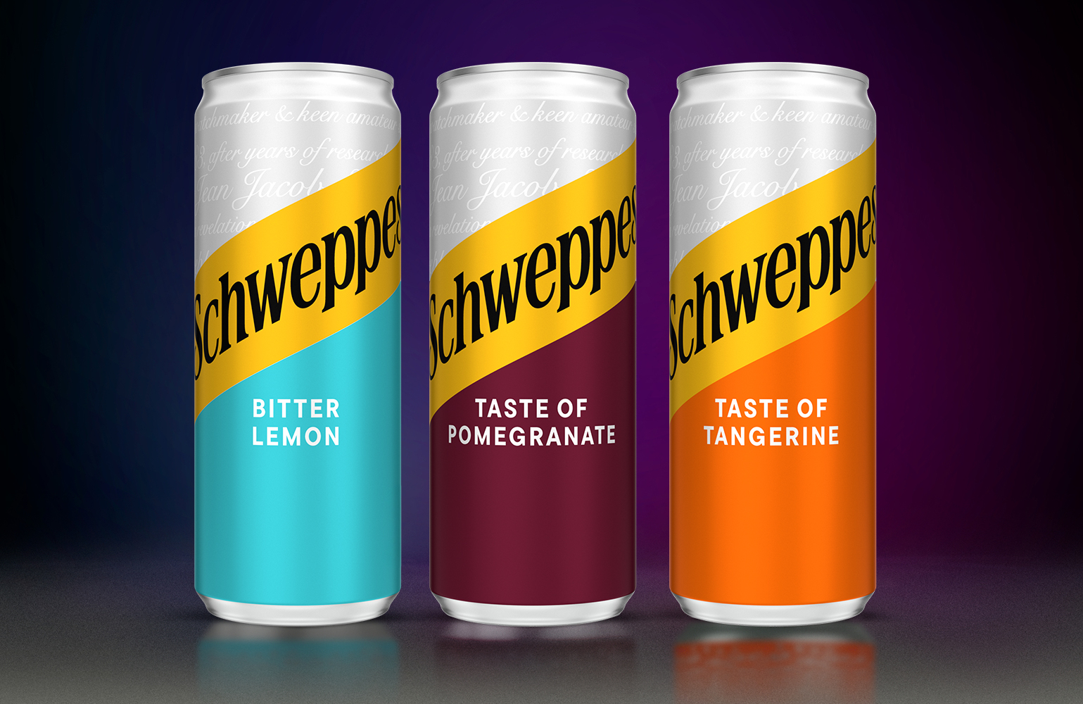 Schweppes cu arome de fructe