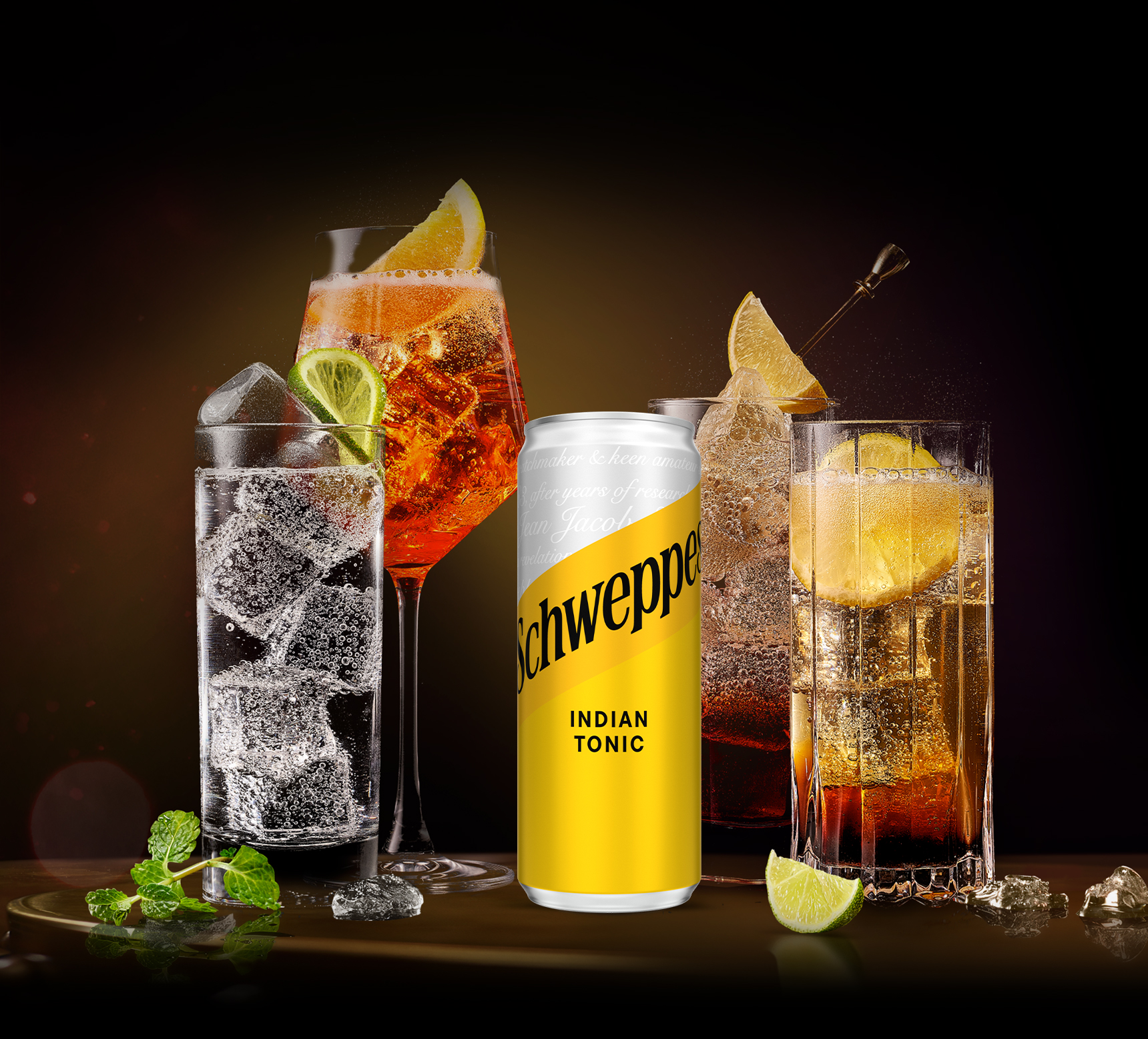 Cocktail-uri cu Schweppes Indian Tonic