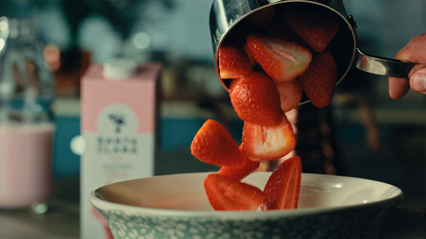 Atole de fresa