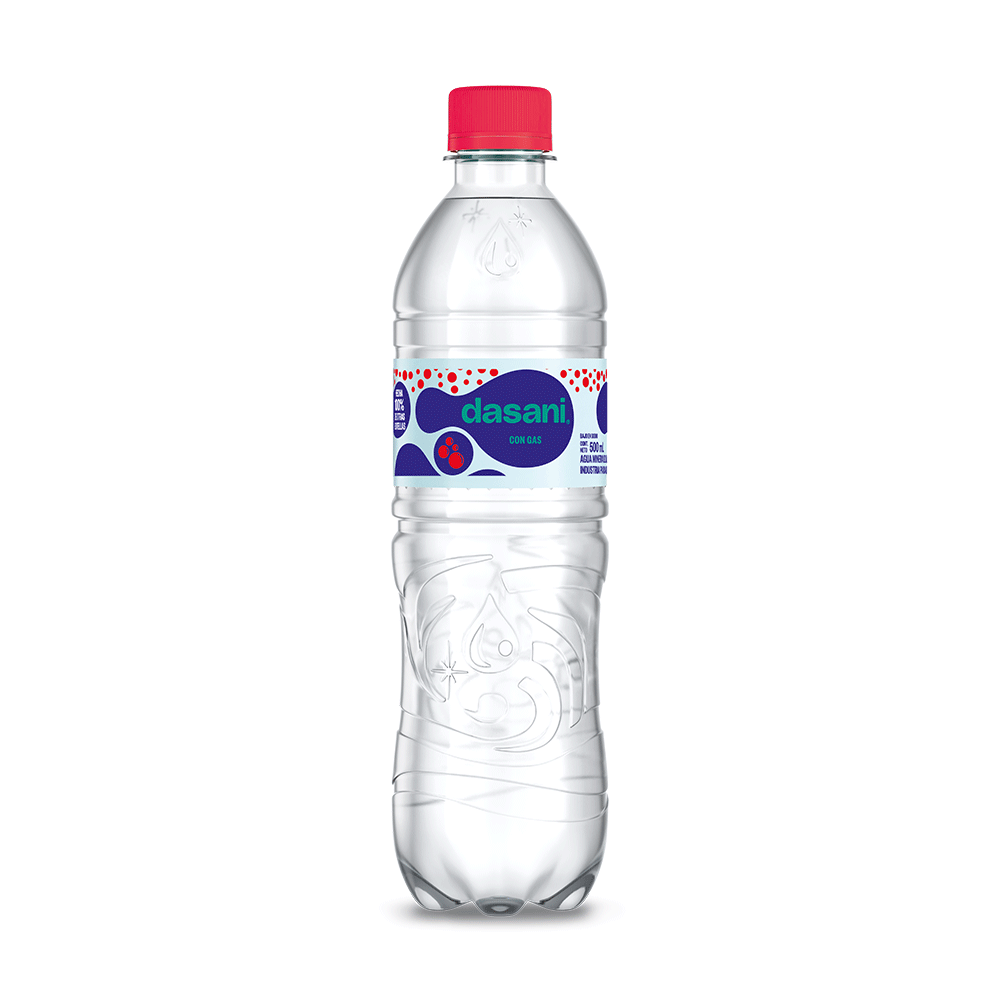 Botella de Dasani Con Gas 500mL