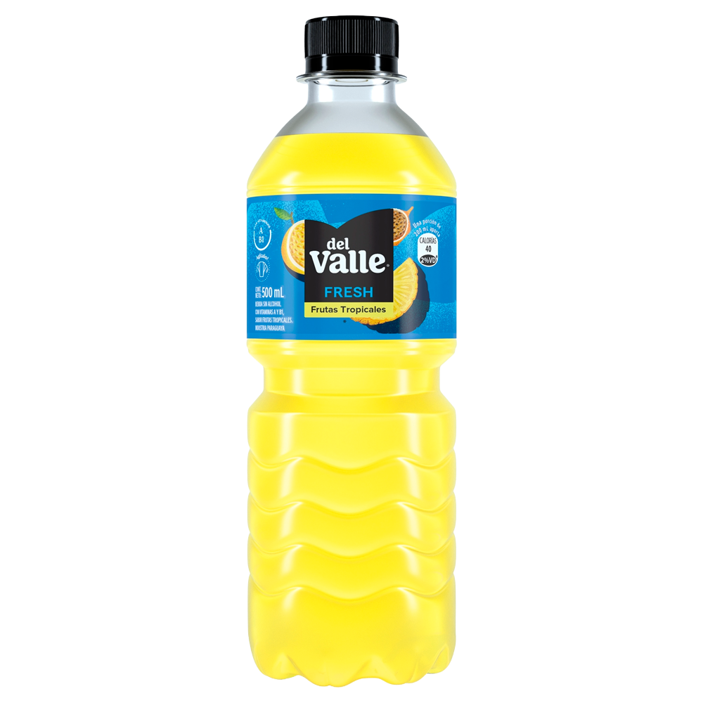 Botella de del Valle Fresh Frutas Tropicales 500 mL