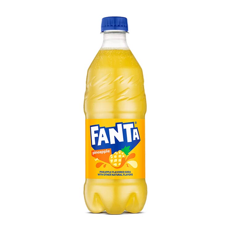 Fanta Pineapple bottle