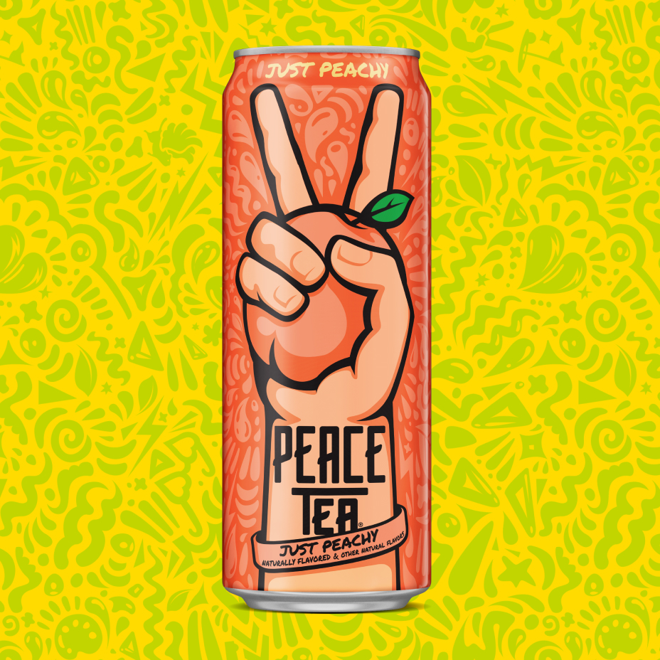 Peace Tea Just Peachy Can, 23 fl oz
