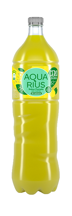 Botella de Aquarius Cero Sabor Pomelo