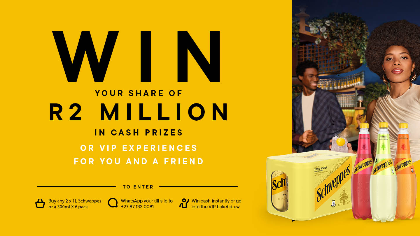 Win with Schweppes South Africa